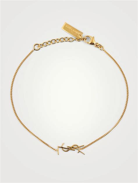 ysl gold bracelet|YSL matching bracelets.